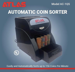 Automatic Coin Sorter (AC-1QS), Designed to Accurately Sort 156 Coins per Minute