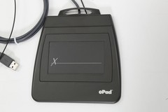 Lot of 2 ePad Electronic Signature Pad 54-65885 Rev P USB w/Stylus