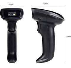 1D 2D Wired Handheld Bar Code Scanners Readers for Computers USB Cable