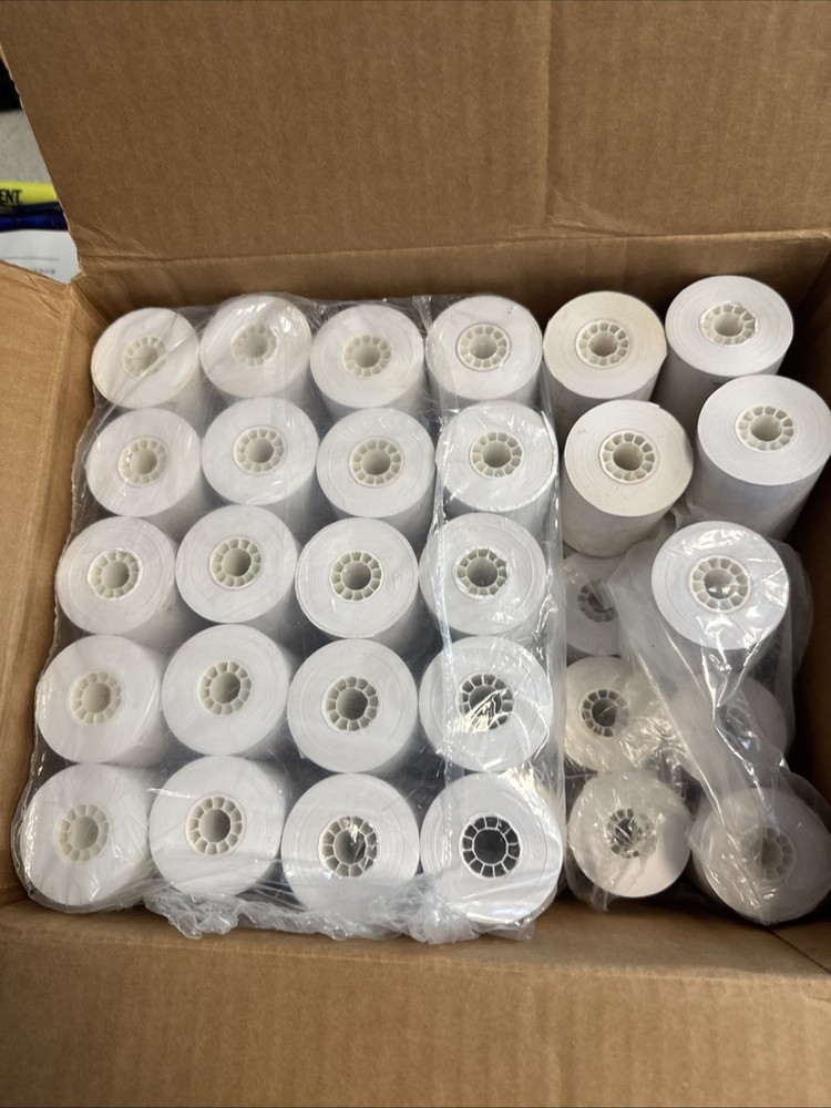 thermal paper 2 1/4 x 165′ 50 Rolls Per Case