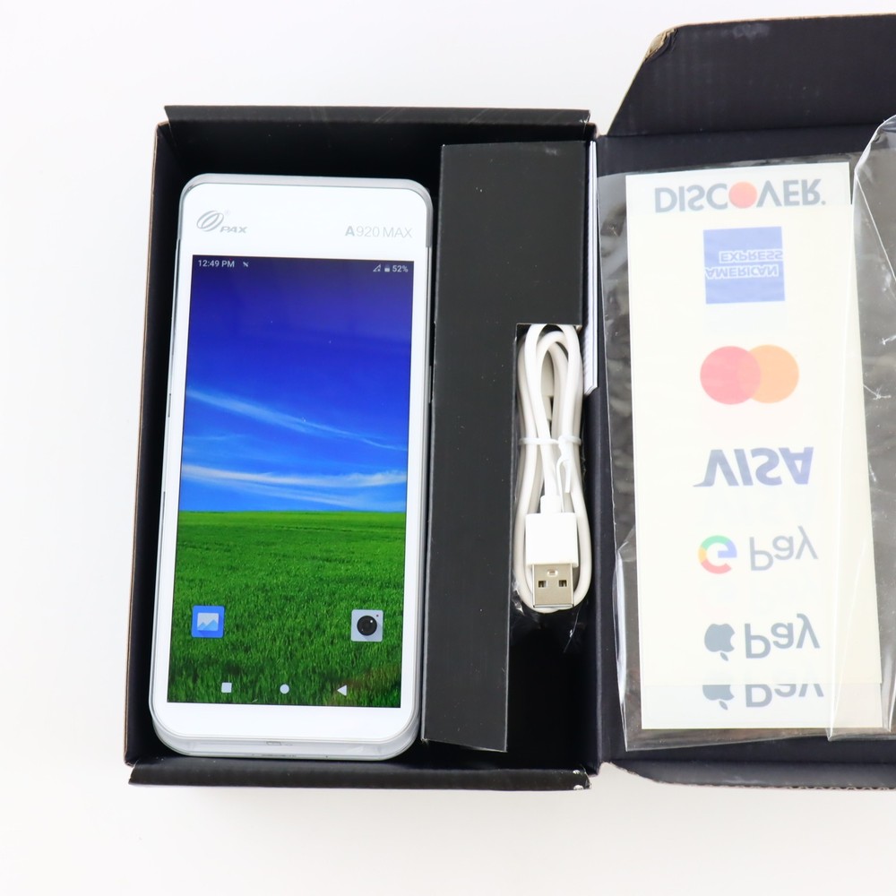PAX A920MAX Android SmartPOS Payment Terminal *Merchant Locked For Parts Repair*