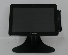 ELo Touch Solutions AIO Toast POS tablet Model ESY10i1 w/ Stand & Cardreader