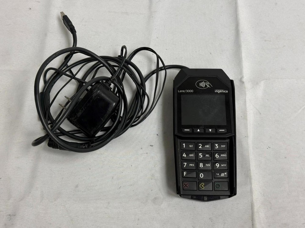 Ingenico Lane/3000 Payment Terminal Credit Card Touch with USB Cable
