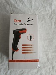 Tera Model 711 Wired USB 2.0 Barcode Scanner In Box Tested Powers On