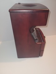 Magnif Deluxe Coin Sorter Wood Classic Cherry Finish