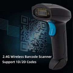 Wirelss & USB Handheld 1D 2D Barcode Scanner Bar Code Reader Manual Trigger D1O0