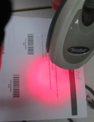 Lot of 5 Motorola Symbol Barcode Scanner DS6708 1D 2D Beige USB Cross Targeting