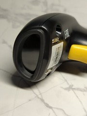 CipherLab 1500P USB Barcode Scanner -No Stand -Black With Yellow Trigger