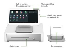 Clover Station Solo Bundle POS with Large 14-in. Display (Latest Model – New)