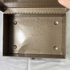 Metal Cash Box with Tray No Key For Lock 4″ x 7.75″ x 11″ Rockaway Metal Prod Co