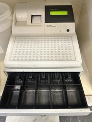 SAM4S ER-5200M Electronic Electric Cash Register, Wired, Lockable