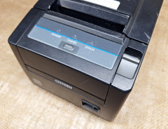 CITIZEN CT-S601 Point of Sale Thermal Printer & Power Cord (Untested)