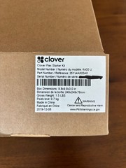 Clover Flex Starter Kit K400 U. C403 Clover Flex. NOB. Credit Card Terminal.