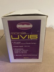 UVeritech Fraud Fighter Counterfeit Money Bill Detector ID Licenses CC UV Light