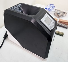 Royal Sovereign Commercial Digital 4 Row Coin Counter RCS-417-ADBK Anti Jam -EUC