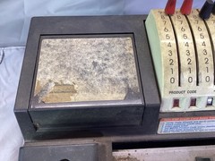 VINTAGE Antique CREDIT CARD MACHINE NewBold ADDRESSOGRAPH