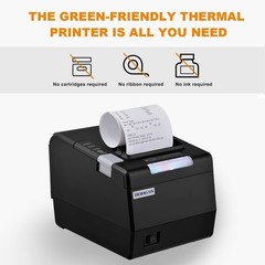 Rongta POS Printer, 80mm Thermal Receipt Printer, Restaurant Kitchen Printer …