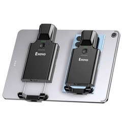 1D 2D Back Clip Bluetooth Barcode Scanner fit for iPad Tablet iPhone Phone Used