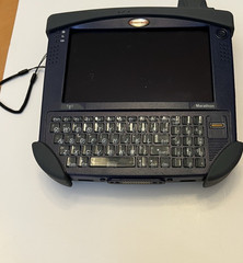 Honeywell LXE Marathon FXBD4A2A windows 7 Pro Wan BC Scanner base and Power Sup