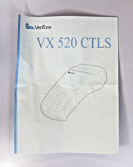 VeriFone VX 520 POS Terminal M252-653-AD-NAA-3 Excellent Condition