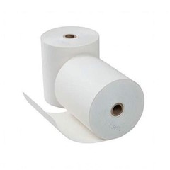 3″ x 165′ 1-Ply Bond Paper Rolls, 50/Box BPA Free