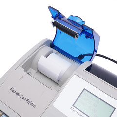 LCD Display Electronic POS System 48 Keys Cash Register For Retail with Drawer