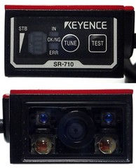 KEYENCE NR2 DEDICATED COMMUNICATION UNIT w/ SR-710 FIXED CODE READER