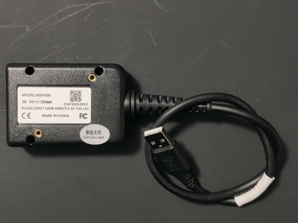Barcode Scanners MS4100 2D QR Code COMS Reader Auto POS Fixed Mount Support USB