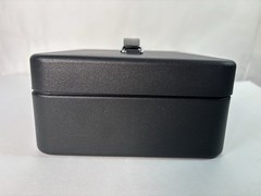 Honeywell 6112 Steel Cash Box 1 Bill & 5 Coin Slots 2 Keys Handle 9.8″ X 7.3″