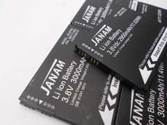 LOT OF 5 JANAM XT2 Li-Ion Battery 3.8VDc 2900mAh 11.02Wh 80-BTSC BAT-T1-002