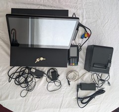 Bar POS & Cash Drawer: TouchDynamic Pulse Ultra WS + PAX S300 + Epson TTM-T20III