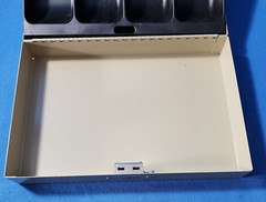 MMF Industries 10 Compartment Steel Combination Lock Cash Box With Instructions