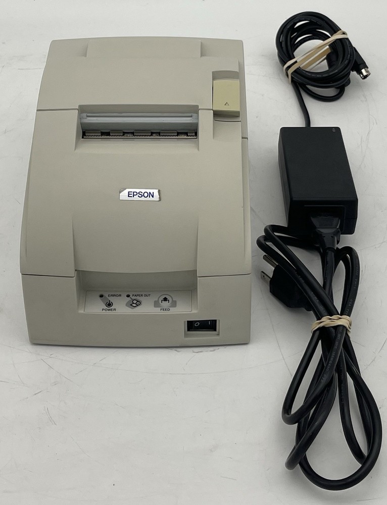 Epson TM-U220D Dot-Matrix Impact Kitchen POS Receipt Printer M188D w/ AC