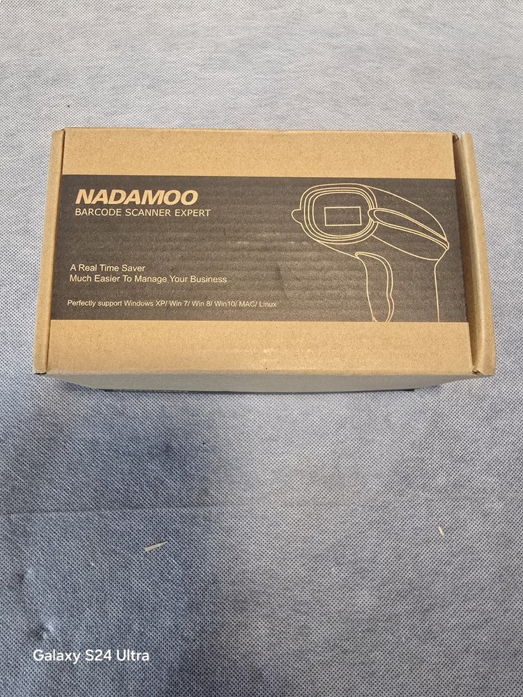 NADAMOO BUR3003 433MHz Wireless Barcode Scanner