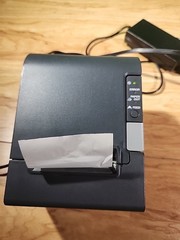 Epson TM-T88IV POS Thermal Receipt Printer M129H With Power Cord Tested Working