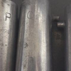 KLOPP COIN COUNTER WORKING COMES WITH ALL THE TUBES P N D Q ALUMINUM