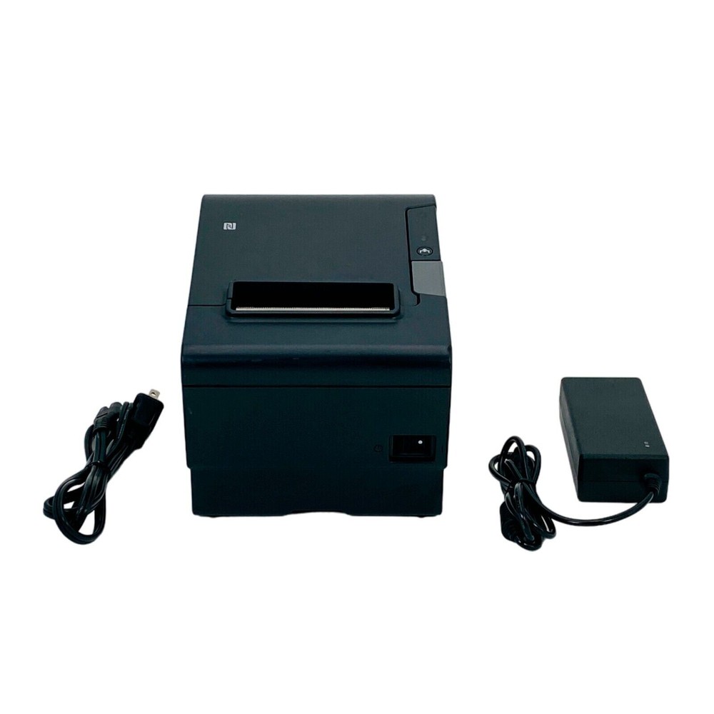 Epson TM-T88VI POS Compact Thermal Receipt Printer Ethernet USB with AC Adapter