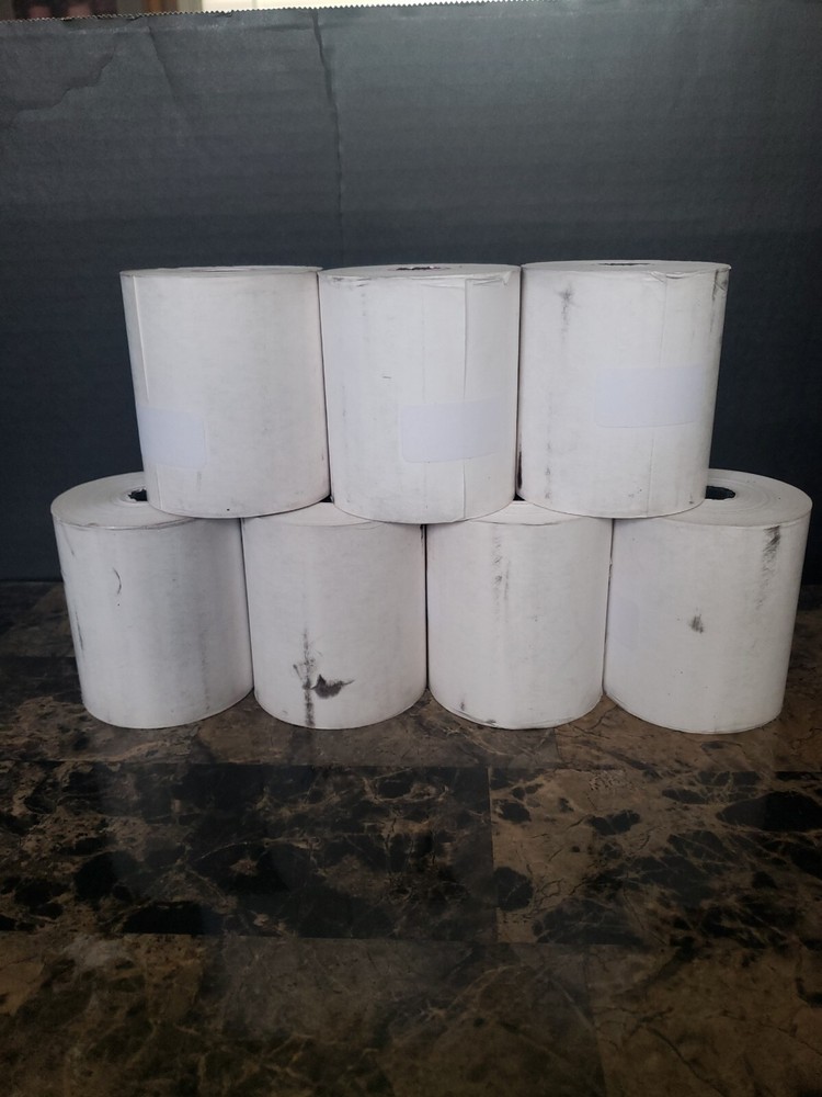 PM Co. PMC05214 Thermal Paper Rolls -7 pk 3 1/8