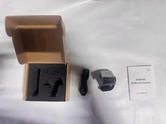 3-in-1 Wireless&Bluetooth&Wired 1D 2D QR Code Ring Barcode Finger Reader Scanner