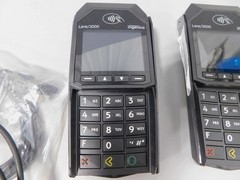 3x Ingenico Lane/3000 Credit Card Reader Terminal w/ 2x Power Cables