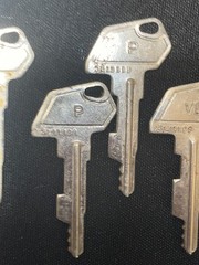 Samsung SAM4S Cash Register Key Set – 4 Pairs + Z Key | Lot of 9