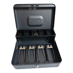 Royal Sovereign Money Handling Security LockingBox Cash Box – Tiered tray