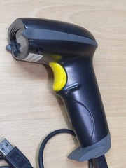 NADAMOO BUR3003 433MHz Wireless Barcode Scanner w/ Cord Tested Works 202205B