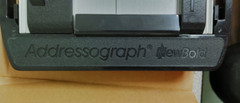 NEW BOLD ADDRESSOGRAPH VINTAGE CREDIT CARD MACHINE NEW!! WOW!!