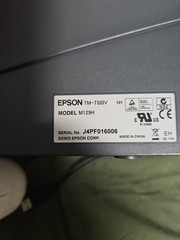 Epson TM-T88IV M129H POS Compact Thermal Receipt Kiosk Printer LAN -TESTED