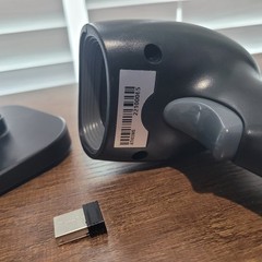 Anyeast Wireless Barcode Scanner Wireless Dongle / USB 2.0 Cable / Stand