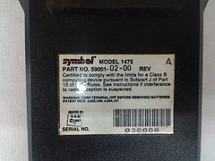 Symbol PDT 1475 Portable Data Terminal With Guides and Software