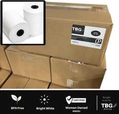 3 1/8 x 230ft Receipt Paper Rolls BPA Free Point of Sale
