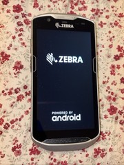 Zebra TC57 Handheld Mobile Barcode Scanner With Battery Need Master Reset