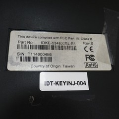 ID TECH SREDKey Key Pad + USB MagStripe Reader Credit Card Reader
